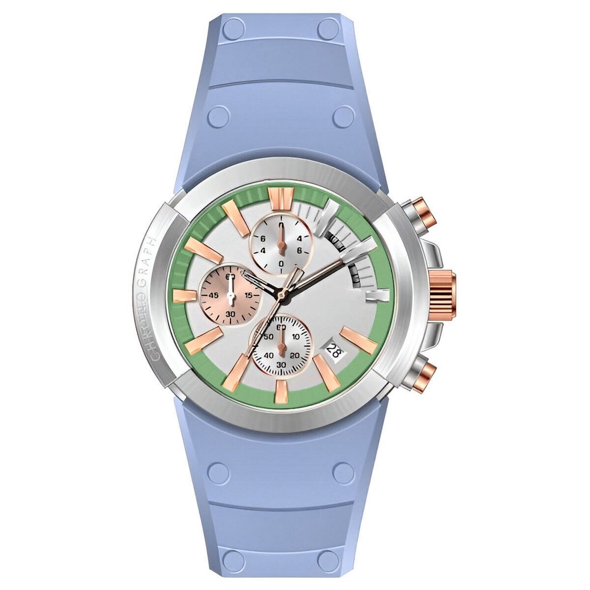 GFORCE - Reloj G-force H3993g Cronografo Funcional Goma + Estuche