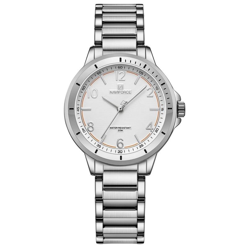 NAVIFORCE - Reloj Naviforce Casual Nf5021 Mujer Acero + Estuche