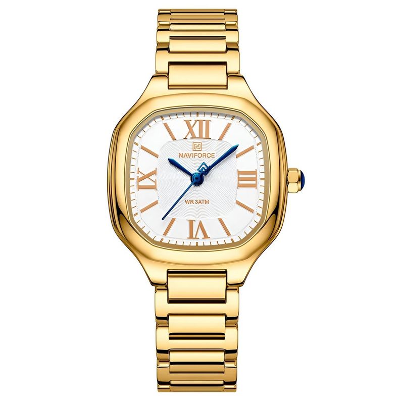 NAVIFORCE - Reloj Naviforce Casual Nf5042 Mujer Acero + Estuche