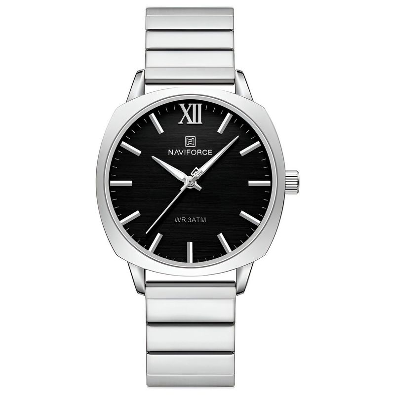 NAVIFORCE - Reloj Naviforce Casual Nf5044 Mujer Acero + Estuche