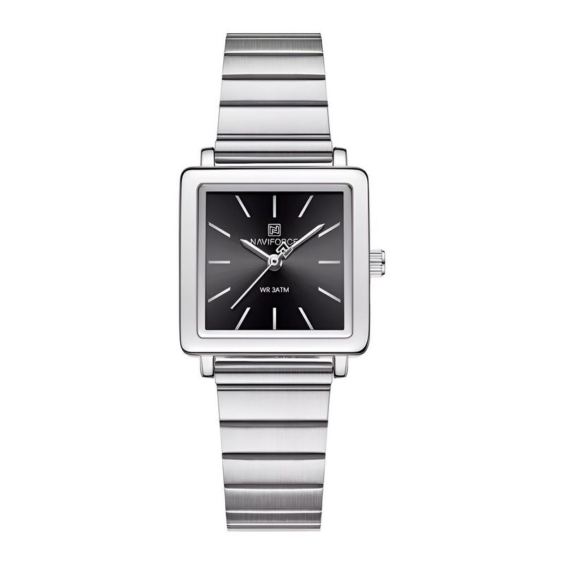 NAVIFORCE - Reloj Naviforce Casual Nf5048 Mujer Acero + Estuche