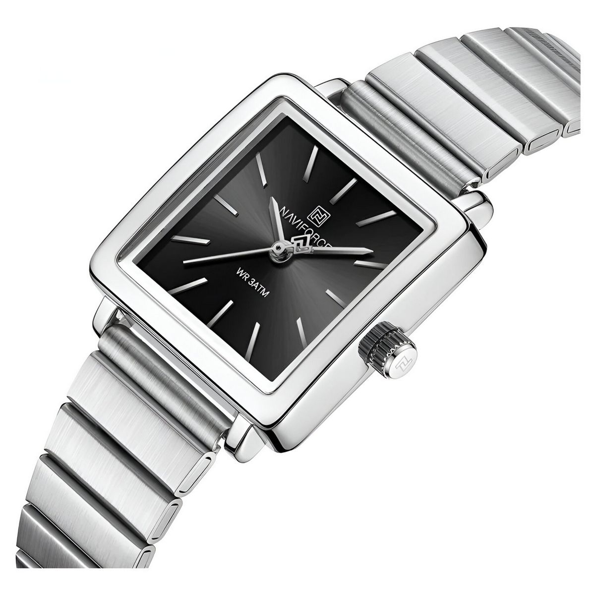 NAVIFORCE - Reloj Naviforce Casual Nf5048 Mujer Acero + Estuche