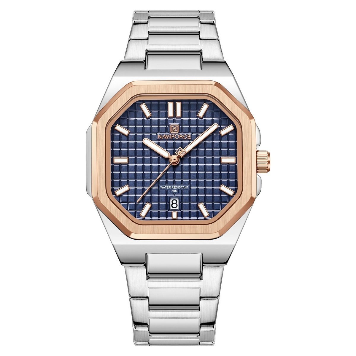 NAVIFORCE - Reloj Naviforce Casual Nf5053 Mujer Acero + Estuche