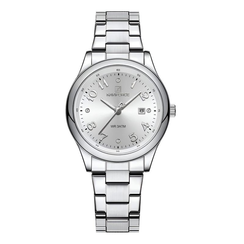 NAVIFORCE - Reloj Naviforce Casual Nf5059 Mujer Acero + Estuche