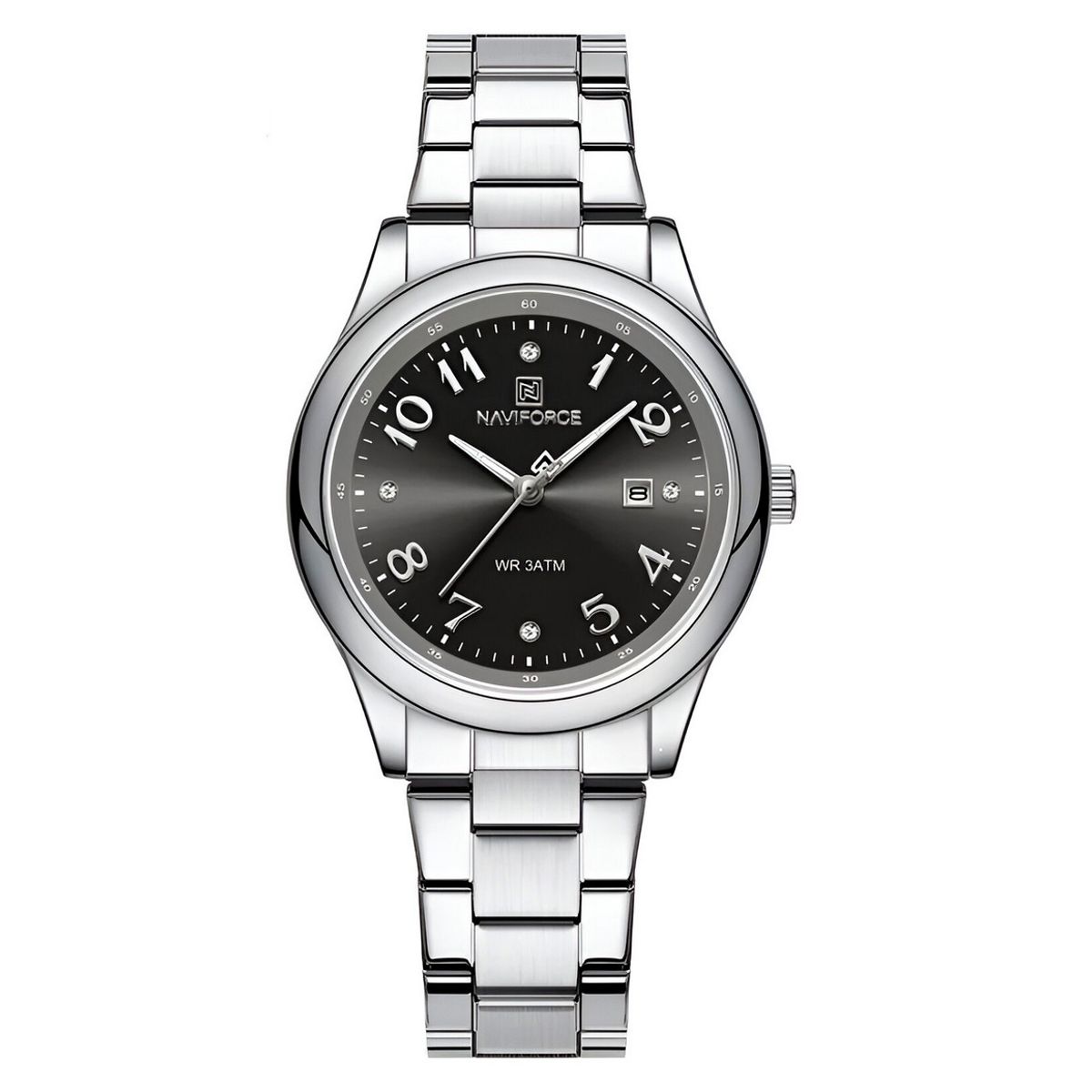 NAVIFORCE - Reloj Naviforce Casual Nf5059 Mujer Acero + Estuche