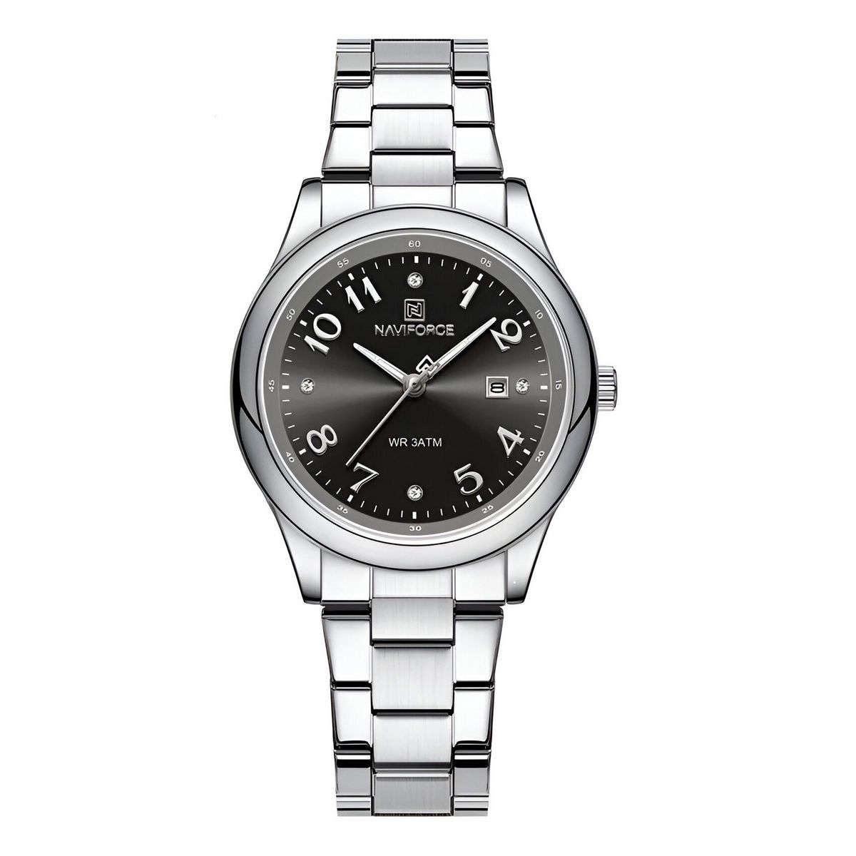 NAVIFORCE - Reloj Naviforce Casual Nf5059 Mujer Acero + Estuche