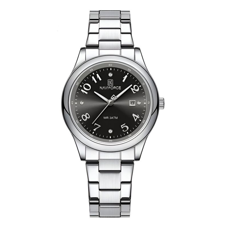 NAVIFORCE - Reloj Naviforce Casual Nf5059 Mujer Acero + Estuche