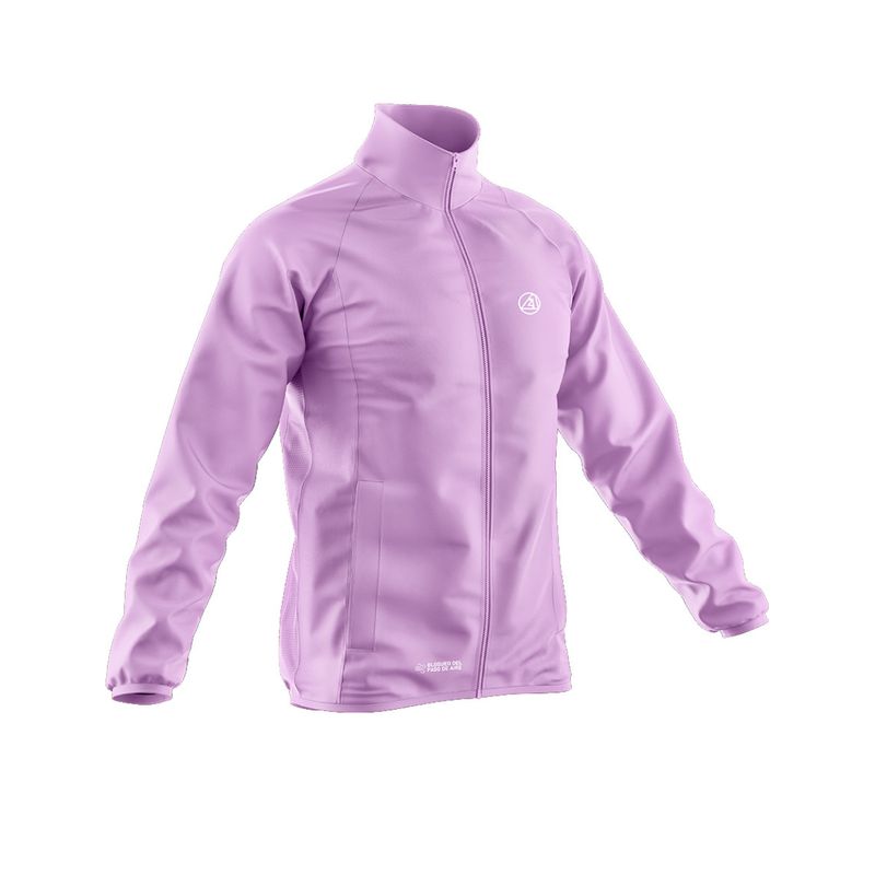 ARMAZI SPORT - CHAQUETA ROMPEVIENTOS RUTA MTB BIKE CYCLING LILA.