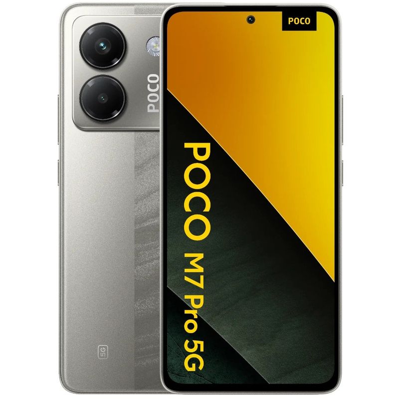 XIAOMI - Celular Xiaomi Poco M7 Pro 256Gb 8ram 50mp Silver