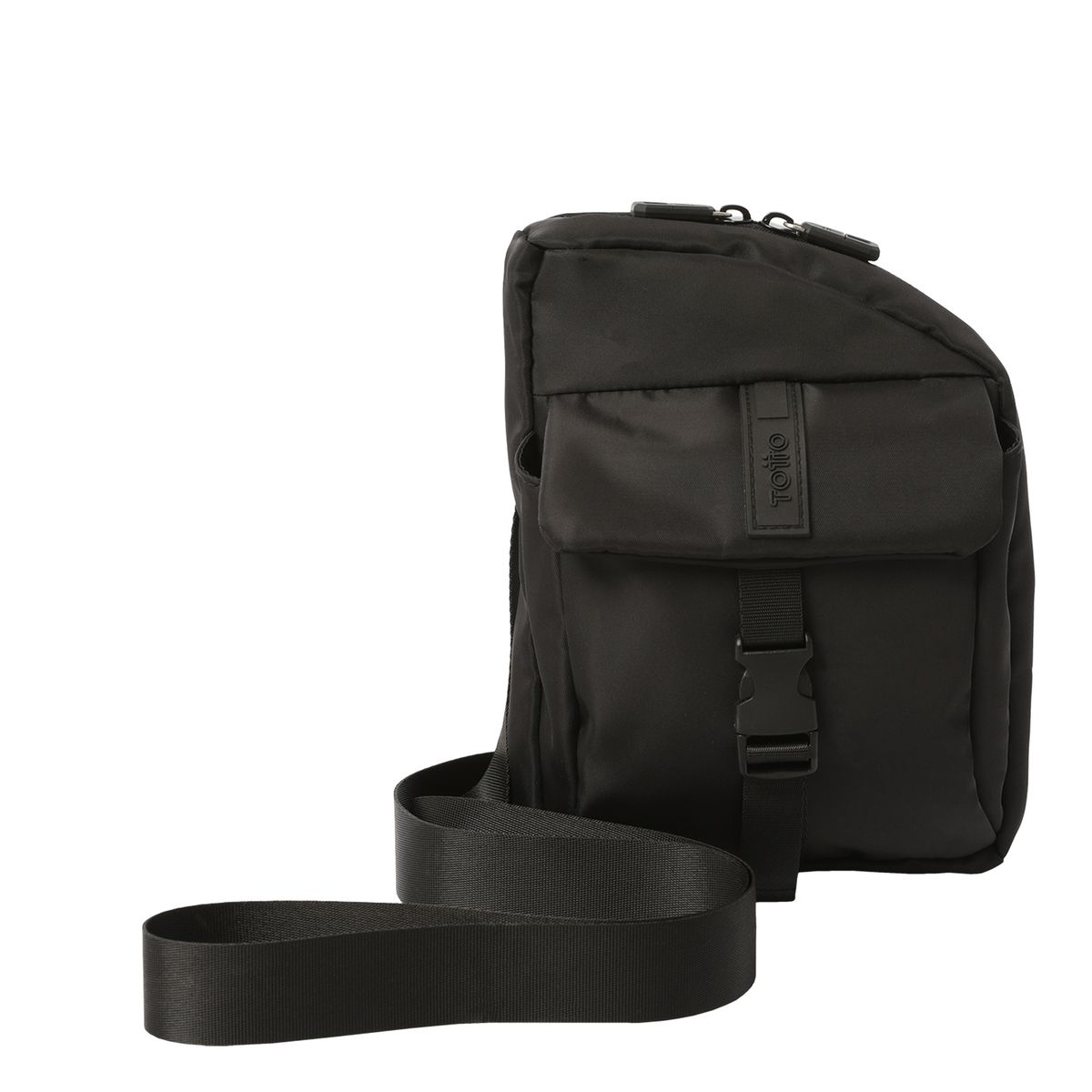 TOTTO - Bolso Pequeño Manos Libres Para Hombre Negro TTB Totto