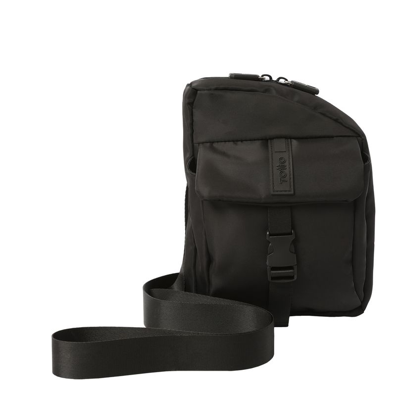 TOTTO - Bolso Pequeño Manos Libres Para Hombre Negro TTB Totto