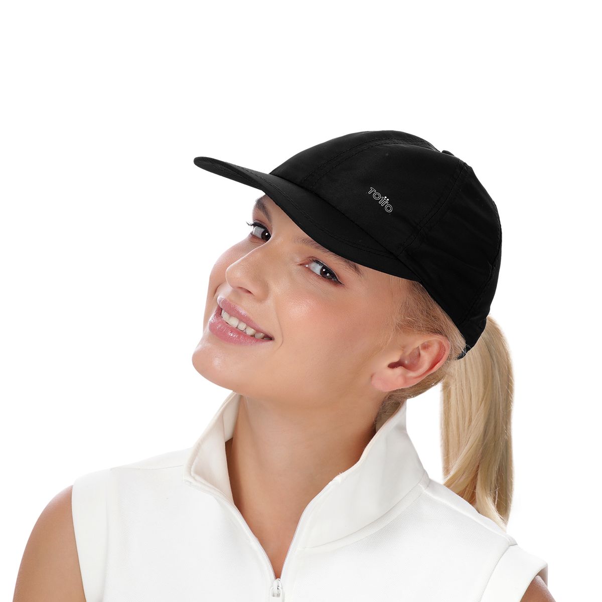 TOTTO - Gorra Beisbolera Para Mujer Negro Nai Totto