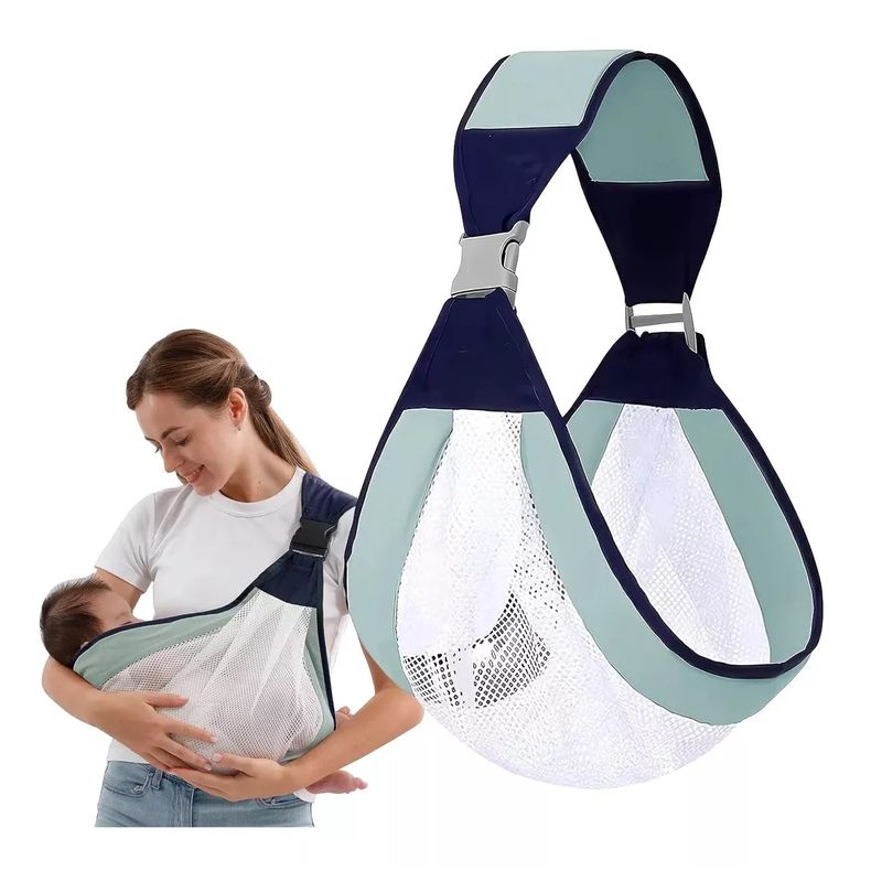 GENERICO - Cargador Canguro Ergonómico Para Bebe Soporte Lumbar Asiento