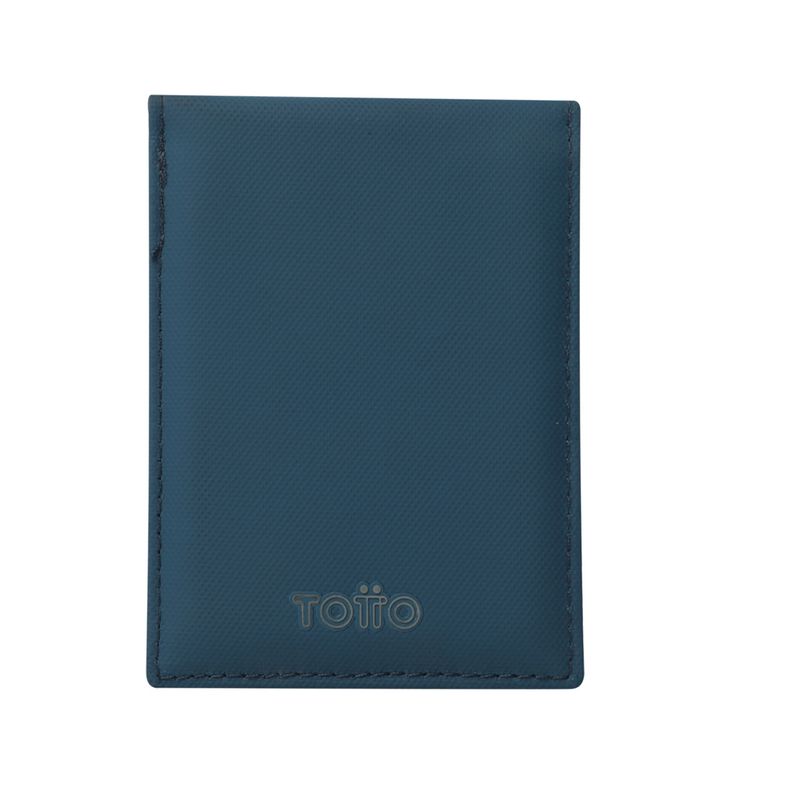 TOTTO - Billetera Rfid Para Hombre Azul Petroleo Dual S Totto