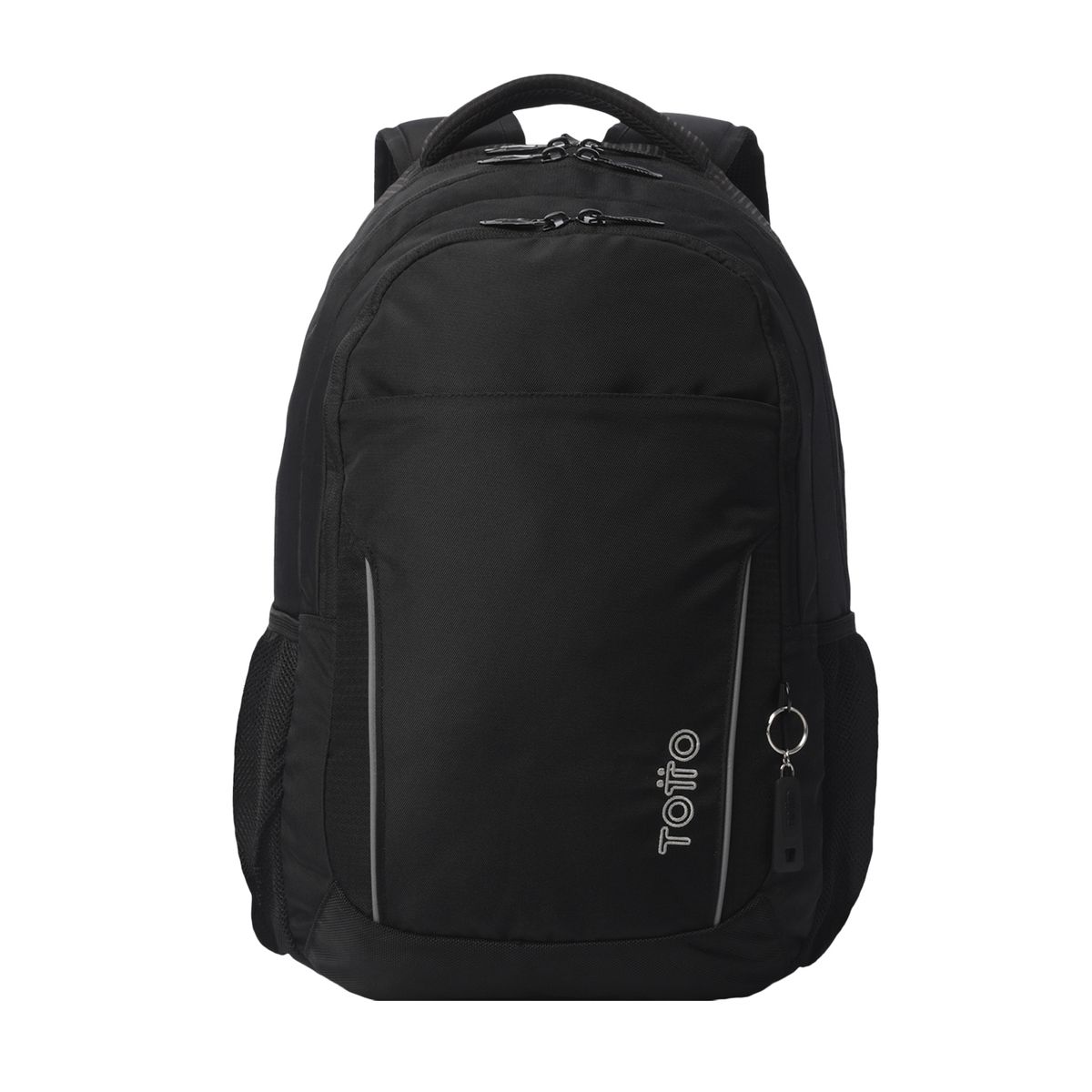 TOTTO - Morral Mochila Para Hombre Porta Pc Negro Datar L Totto