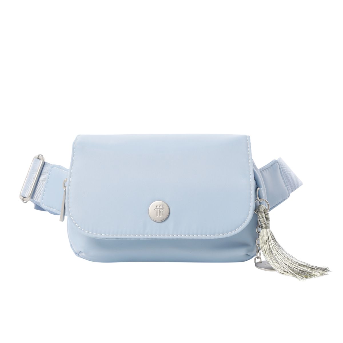 TOTTO - Canguro Riñonera Para Mujer Azul Claro Corneana Totto