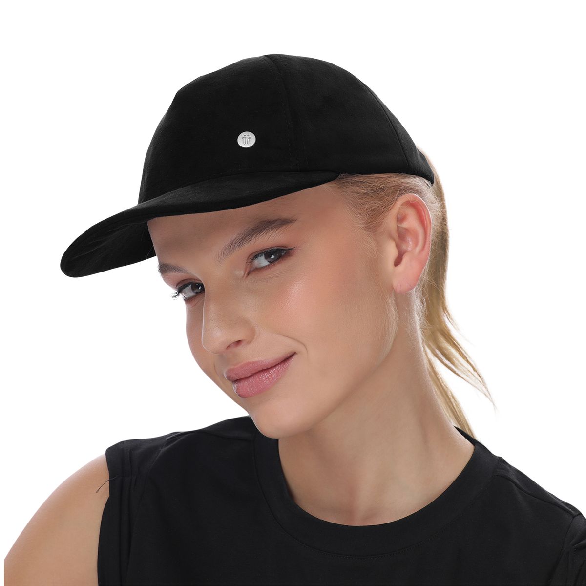 TOTTO - Gorra Beisbolera Para Mujer Negro Forsy Totto