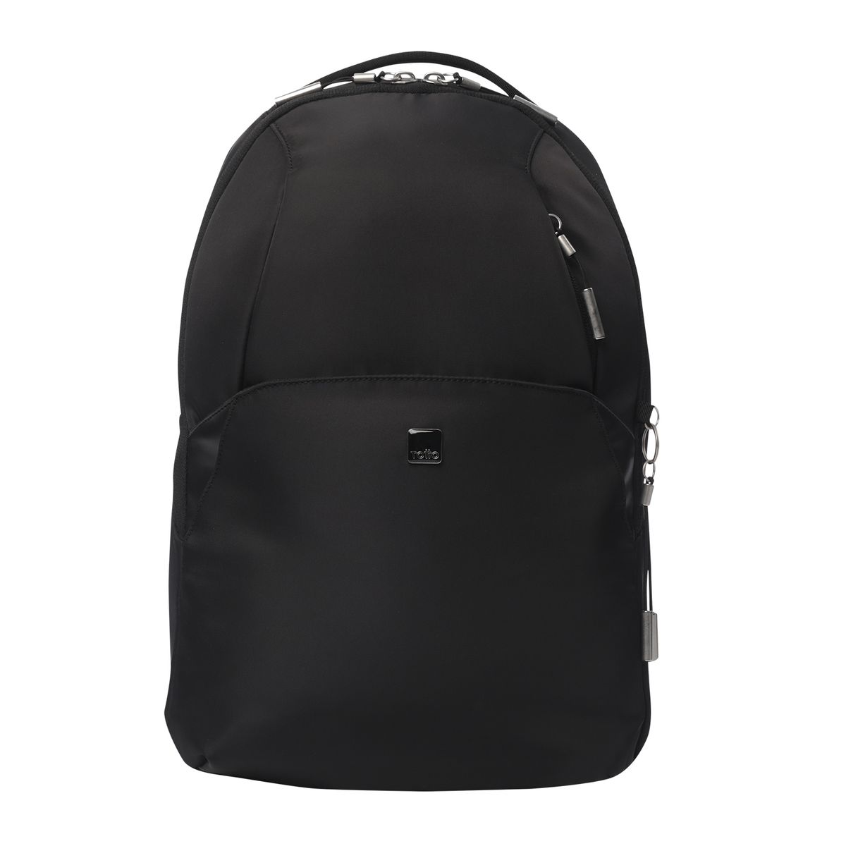 TOTTO - Morral Mochila Para Mujer Porta Pc Negro Roxanne Totto