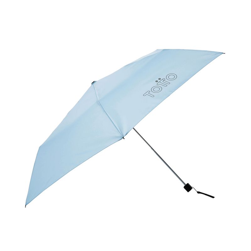 TOTTO - Sombrilla Llita Para Mujer Azul Claro De Lluvia Totto