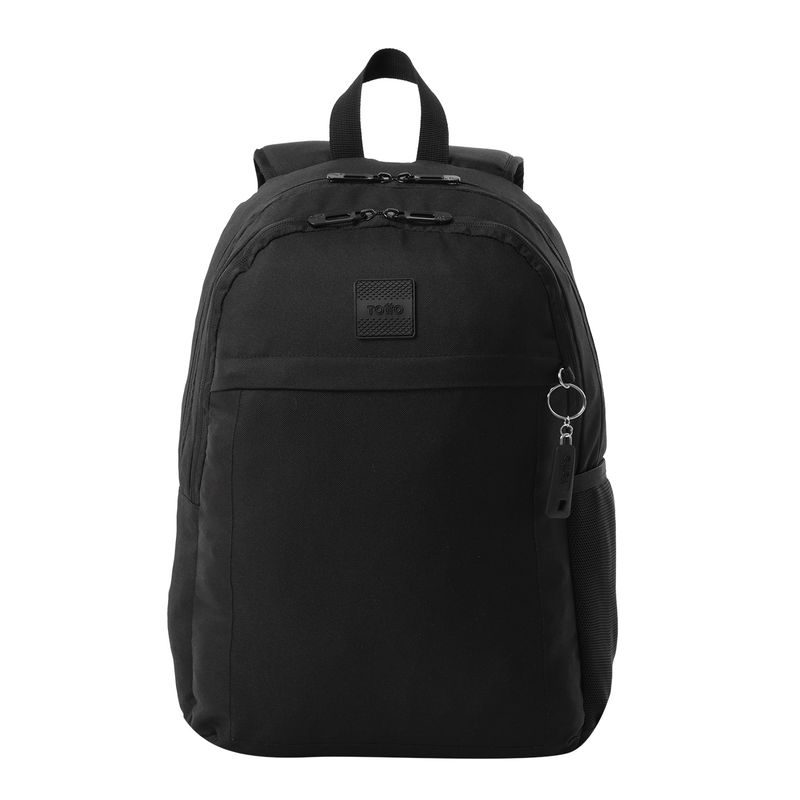 TOTTO - Morral Mochila Para Hombre Porta Pc Negro Becky Totto