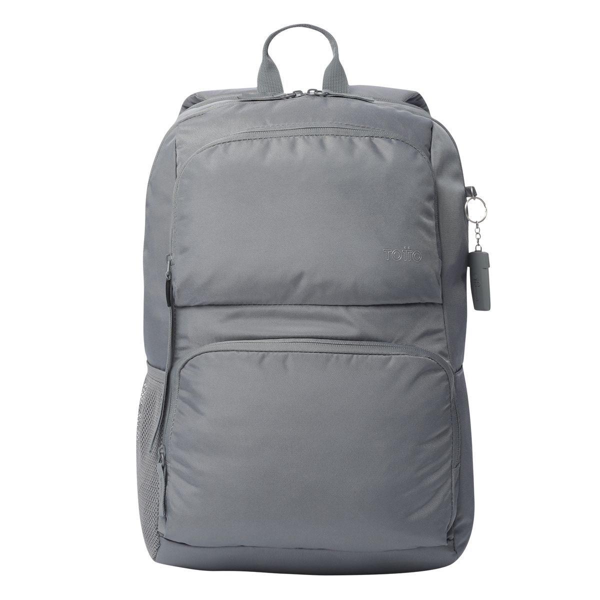 TOTTO - Morral Mochila Para Hombre Porta Pc Gris Oscuro Cloud Totto