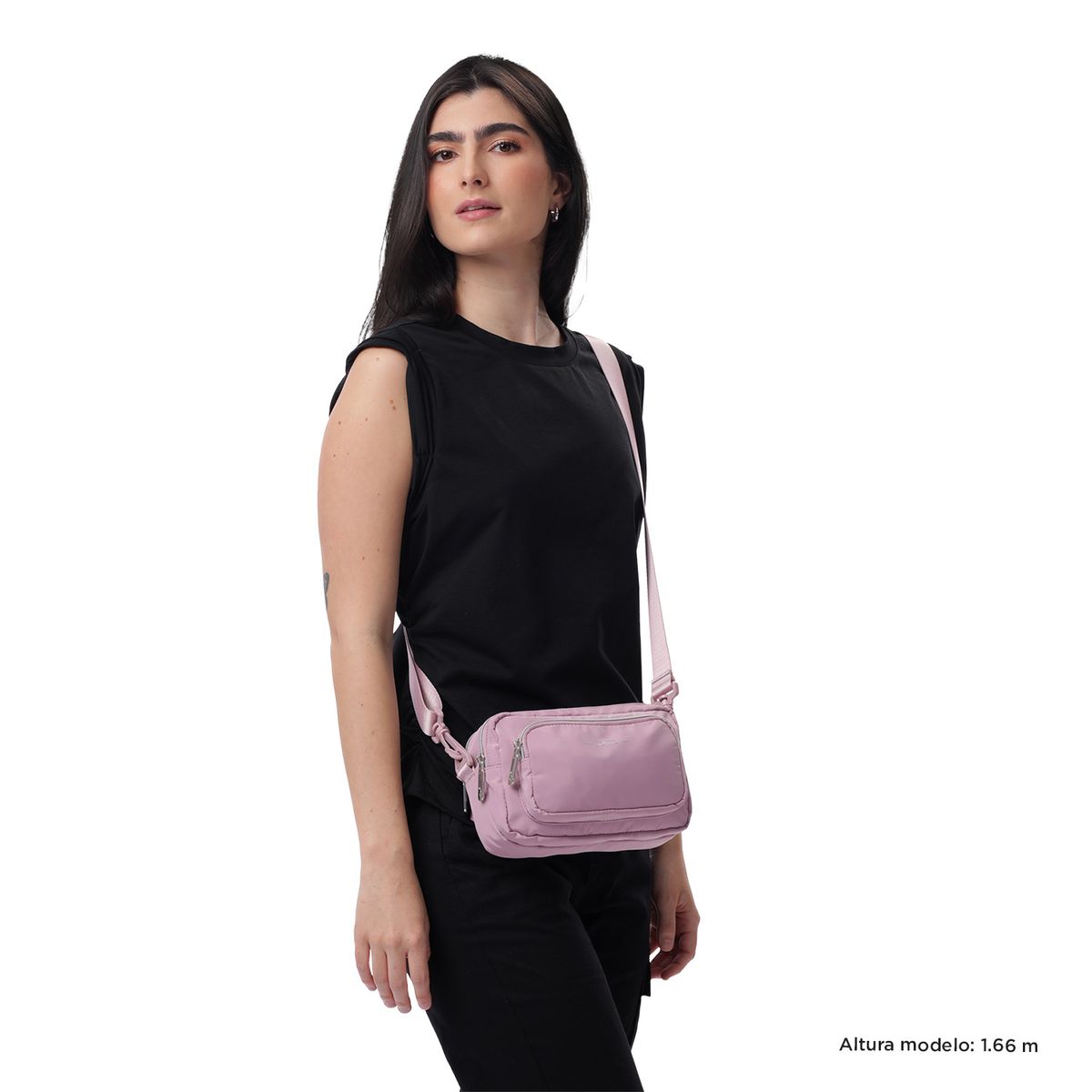 TOTTO - Bolso Cartera 3 en 1 Para Mujer Violeta Claro Funty Totto