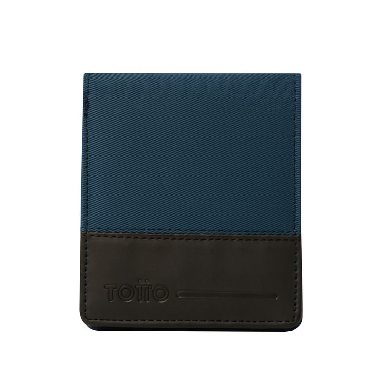 TOTTO - Billetera Rfid Para Hombre Azul Dagoba Totto
