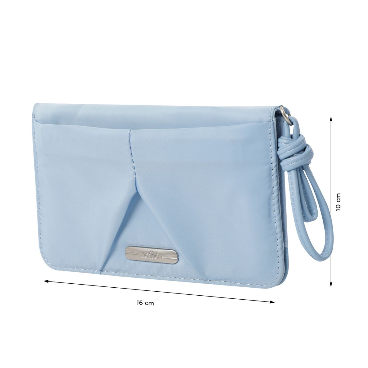 TOTTO - Billetera Rfid Para Mujer Azul Claro Talic Totto
