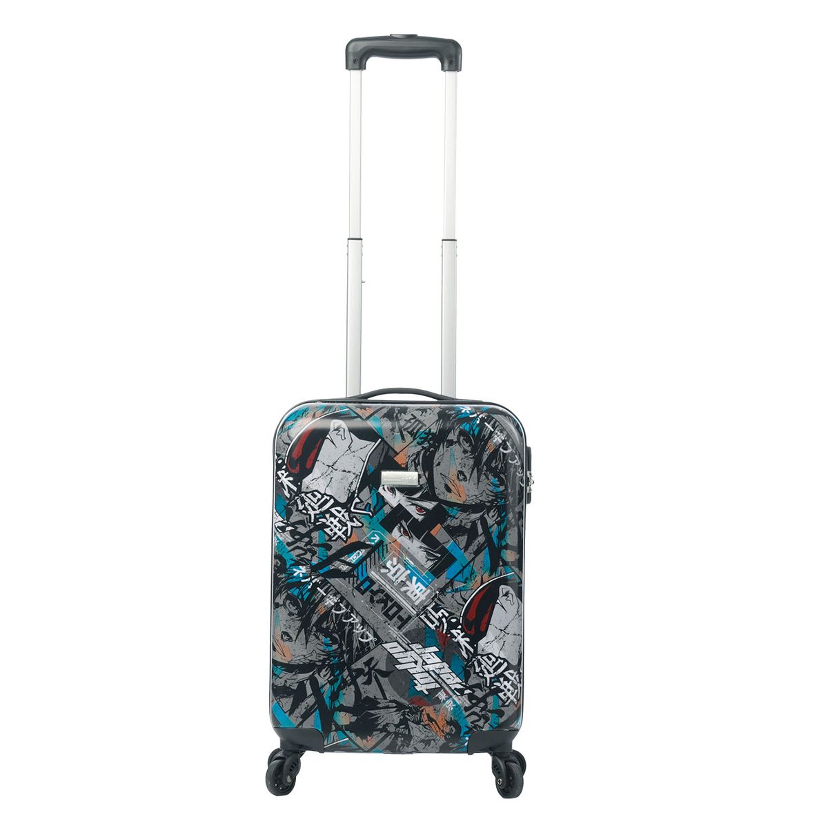 TOTTO - Maleta De Viaje Cabina 10 Kg rígida Stampy Gris Totto