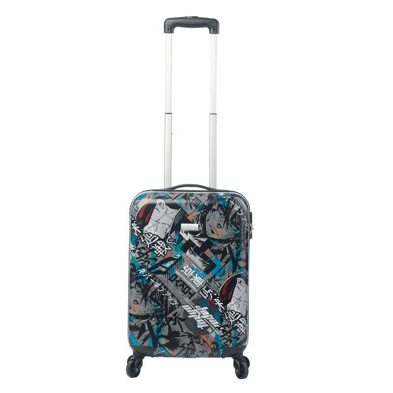 TOTTO - Maleta De Viaje Cabina 10 Kg rígida Stampy Gris Totto