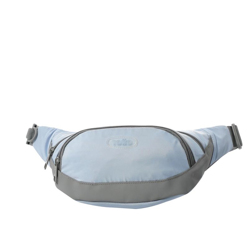 TOTTO - Canguro Riñonera Para Mujer Azul Claro Pompeya Totto
