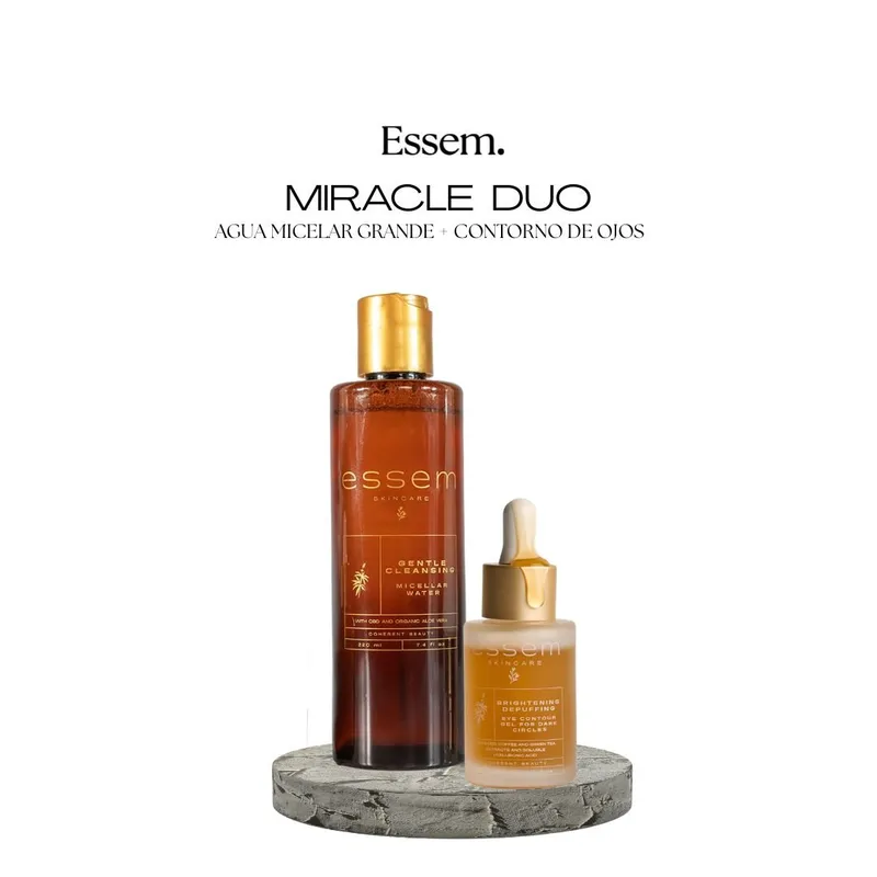 ESSEM - Miracle Duo Essem Agua Micelar y Contorno