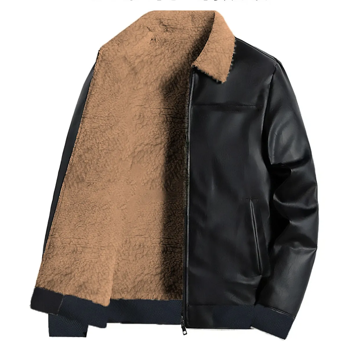 THE CLOTHING COMPANY - Chaqueta Hombre Ovejera Gamuzada Forrada