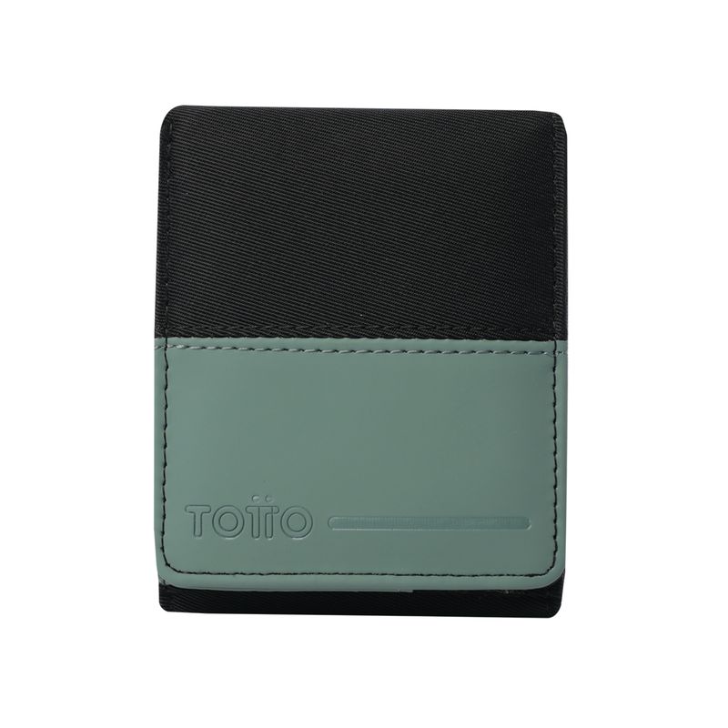 TOTTO - Billetera Rfid Para Hombre Negro Dagoba Totto