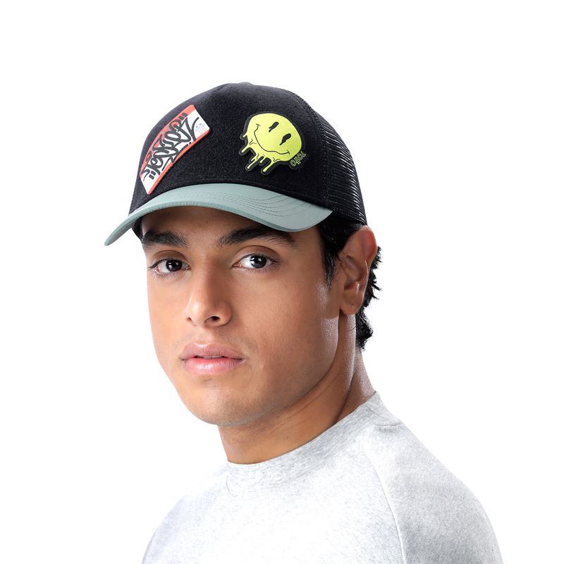 TOTTO - Gorra Tipo Camionera Para Hombre Verde Forest Totto