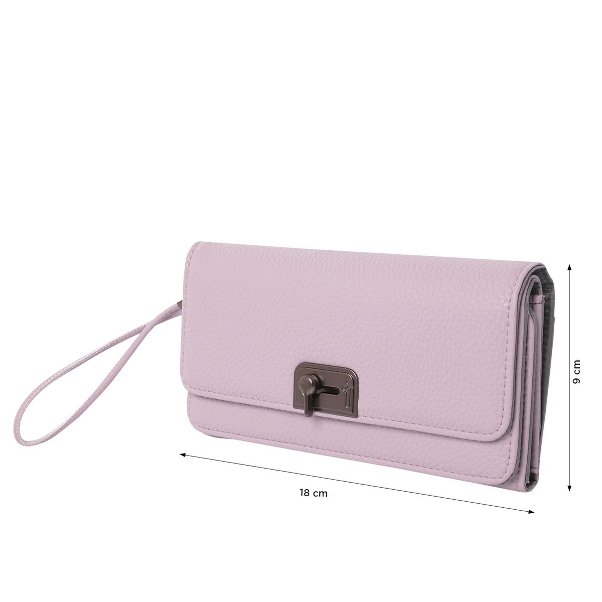 TOTTO - Billetera Rfid Para Mujer Violeta Claro Smooth Sub Totto