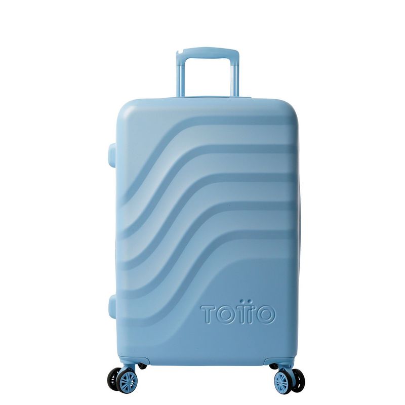 TOTTO - Maleta De Viaje Rígida Bodega 23 Kg Bazy+ Azul Claro Totto