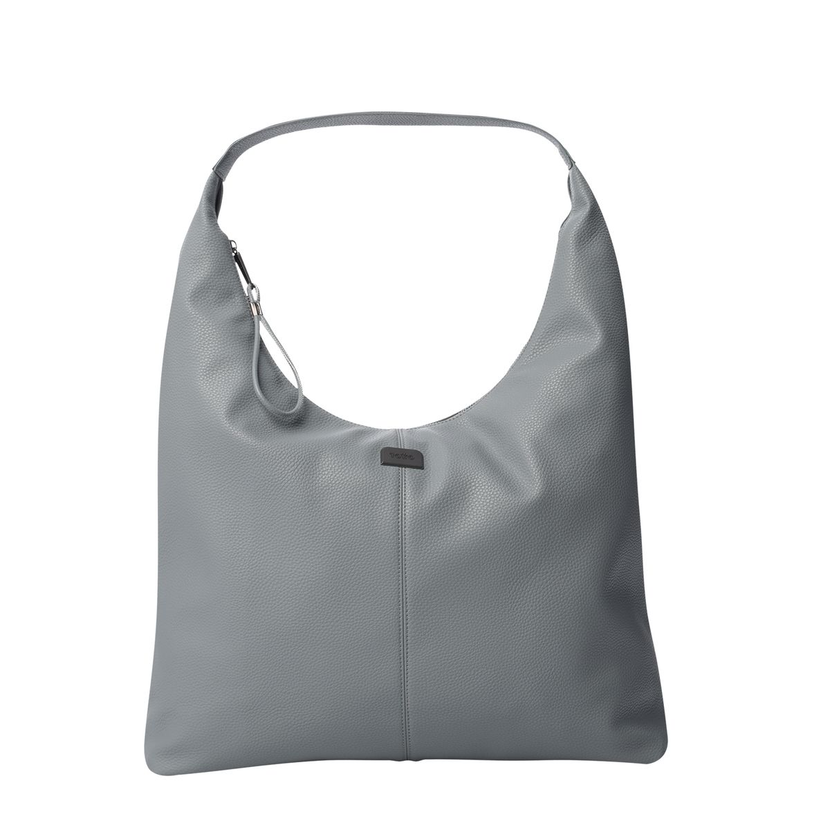 TOTTO - Bolso Cartera Para Mujer Porta Pc Gris Oscuro Smooth L Totto