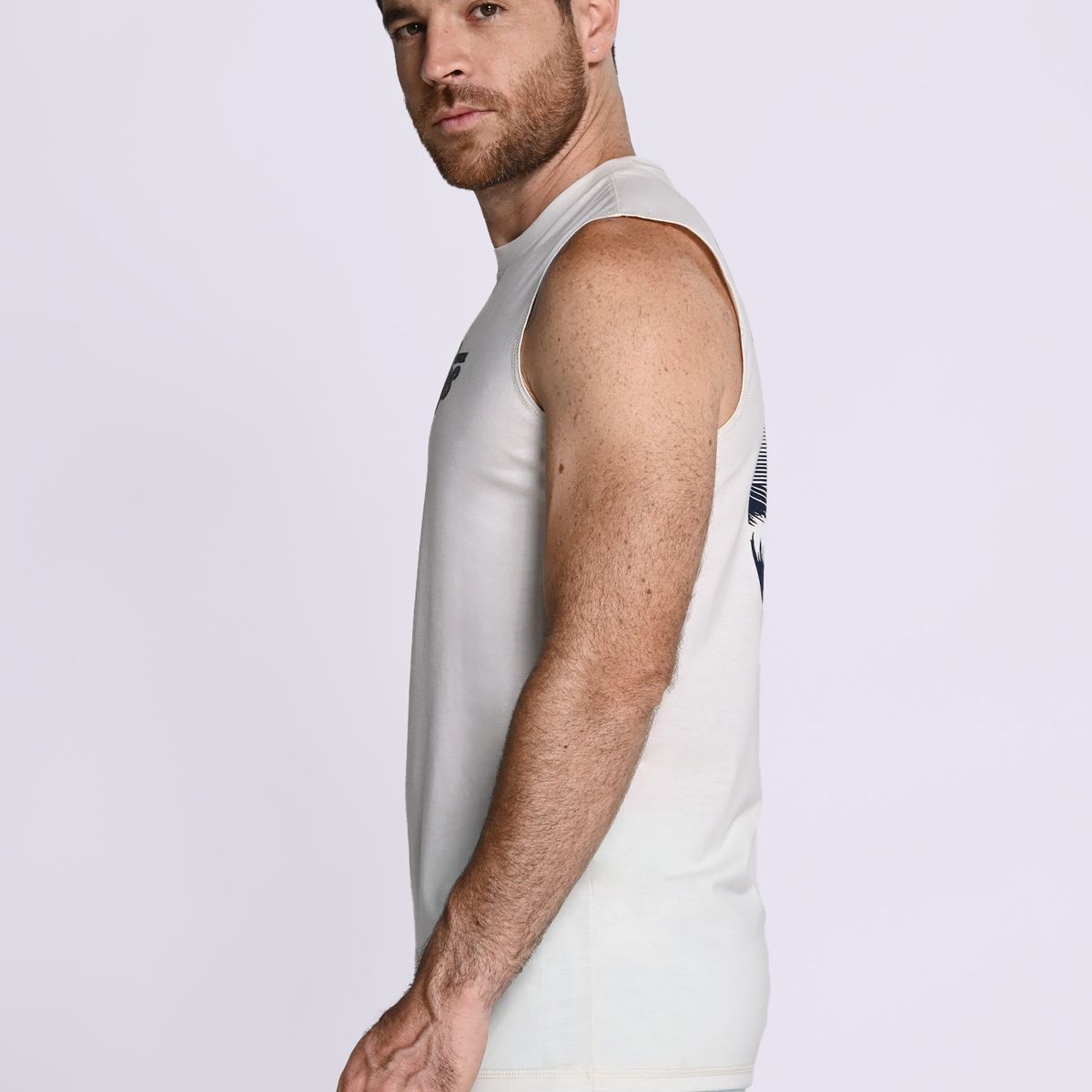 BELIFE - Camiseta Estampada Ivory en Poliéster Para Hombre