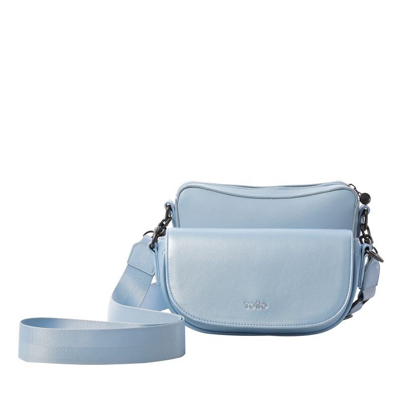 TOTTO - Bolso Cartera 3 en 1  Para Mujer Azul Claro Style S Totto