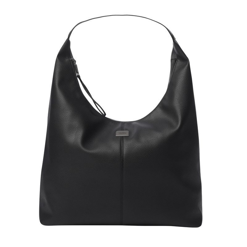 TOTTO - Bolso Cartera Para Mujer Porta Pc Negro Smooth L Totto