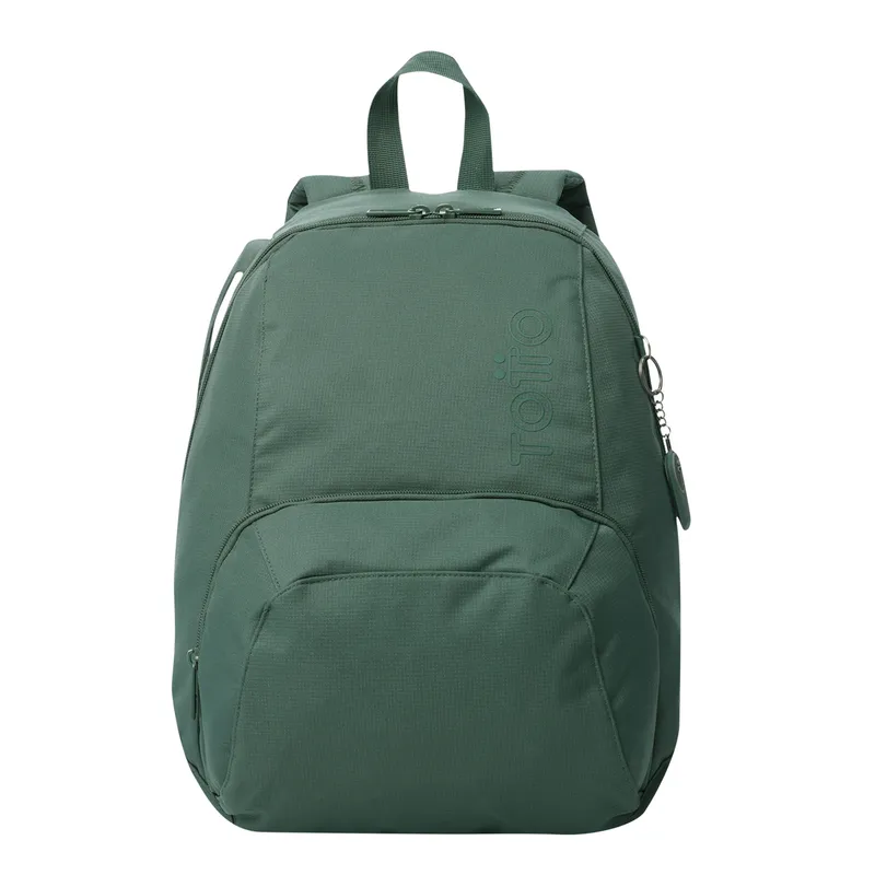 TOTTO - Morral Mochila Mediano Para Hombre Verde Gammatto Totto