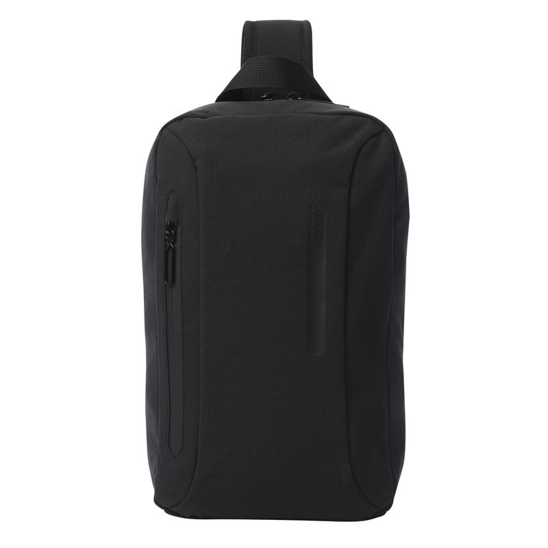 TOTTO - Bolso Manos Libres Para Hombre Porta Tablet Negro Felt Totto