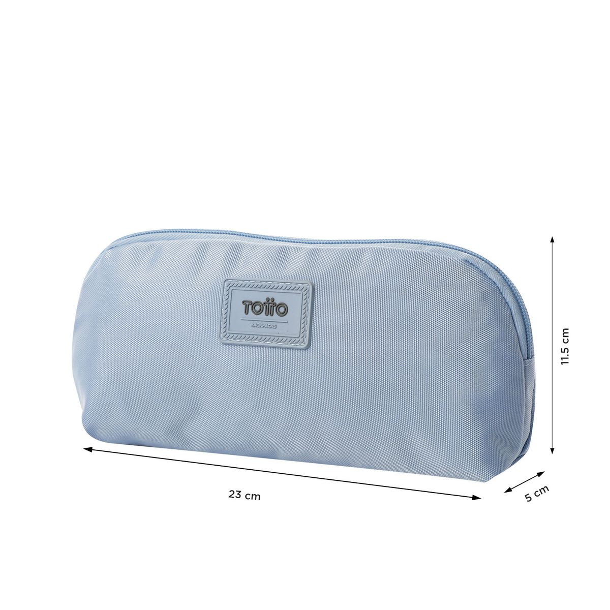 TOTTO - Multiuso Cartuchera Escolar Para Mujer Azul Claro Trik Totto