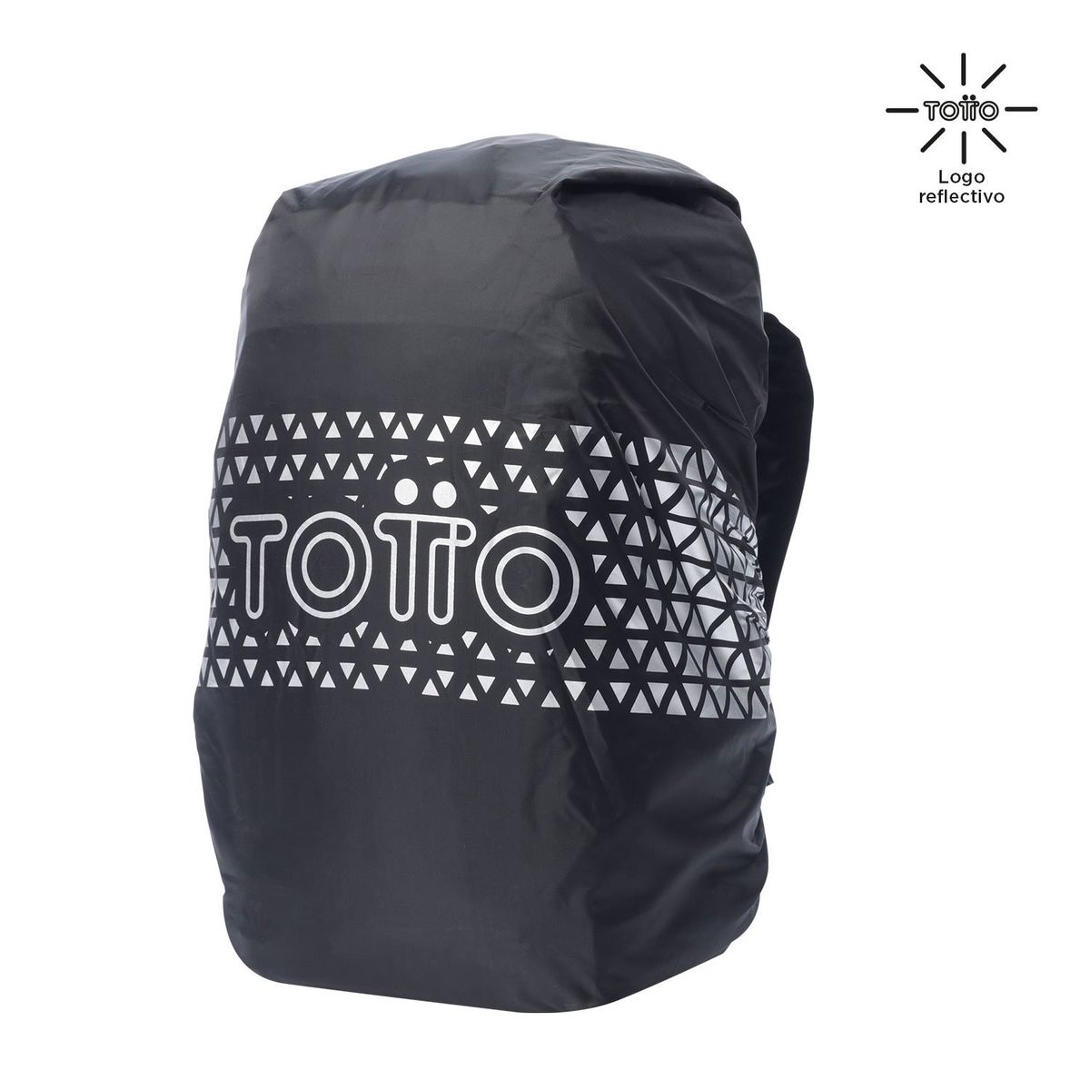 TOTTO - Raincover Cover Para Hombre Negro De Lluvia Tott