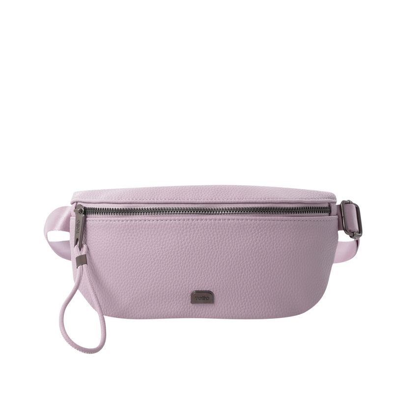 TOTTO - Canguro Riñonera Para Mujer Violeta Claro Smooth Totto