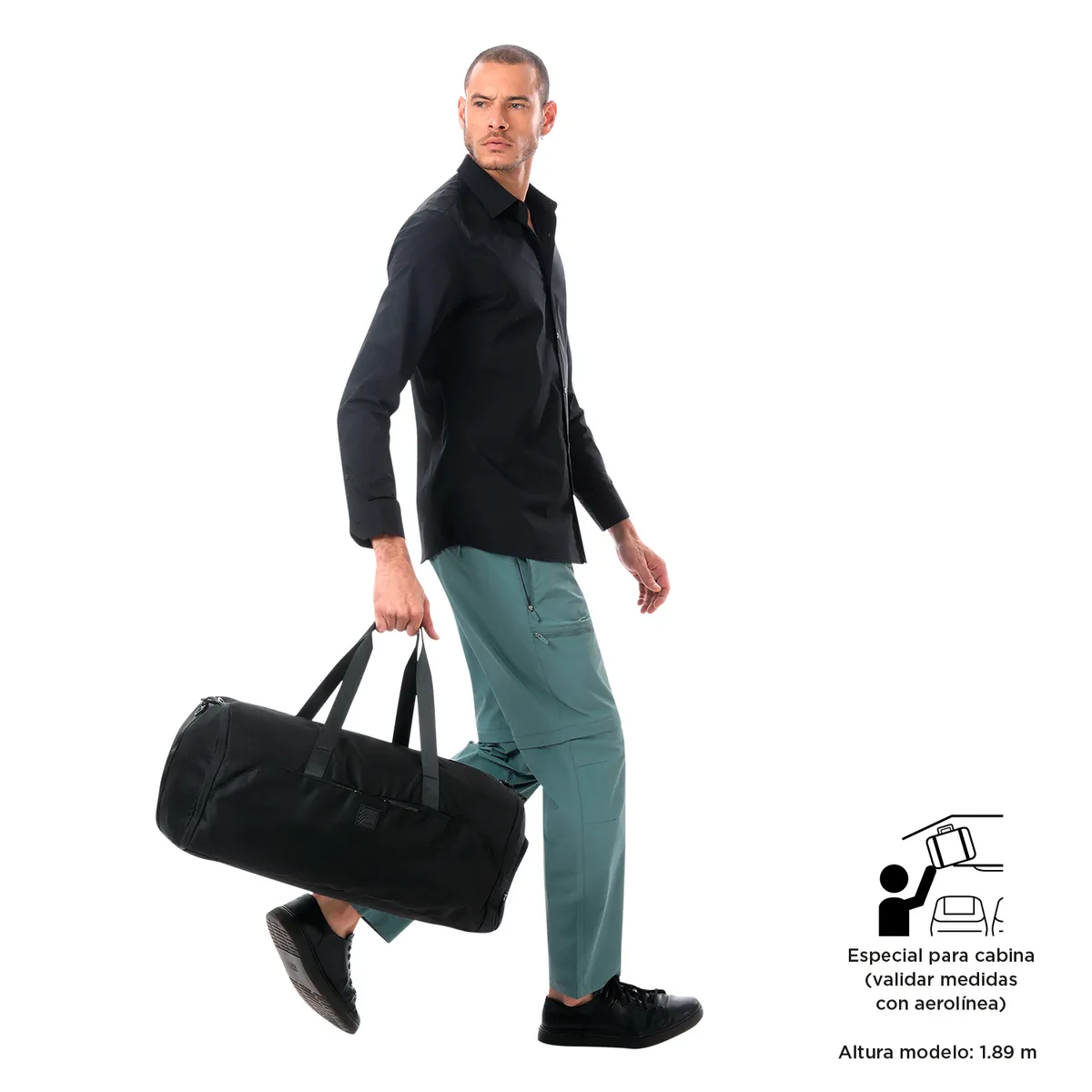 TOTTO - Tula Multifuncional de Viaje Para Hombre Weekender Totto