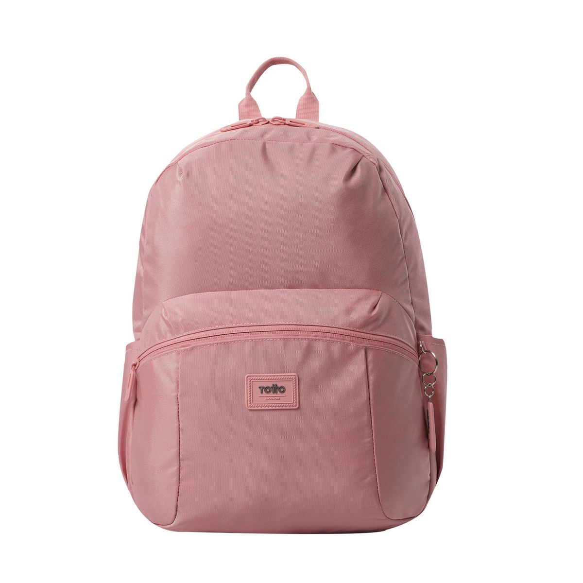 TOTTO - Morral Mochila Para Mujer Porta Pc Rosa Claro Trik M Totto