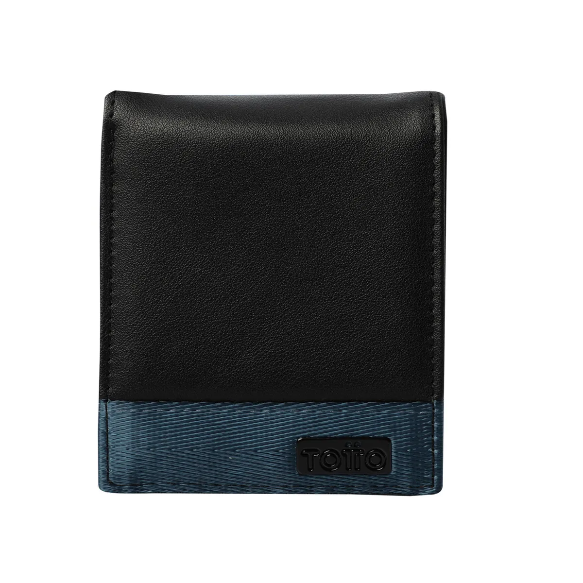 TOTTO - Billetera Rfid Para Hombre Negro Vlidetto Totto