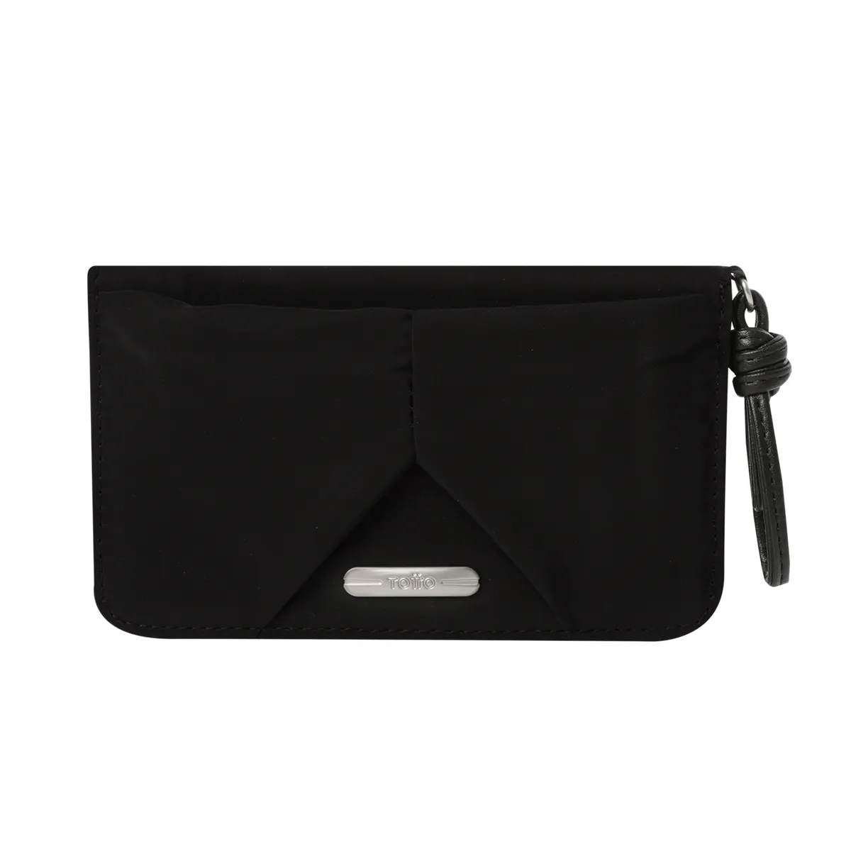 TOTTO - Billetera Rfid Para Mujer Negro Talic Totto
